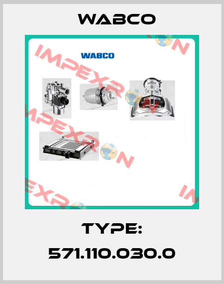 Type: 571.110.030.0 Wabco