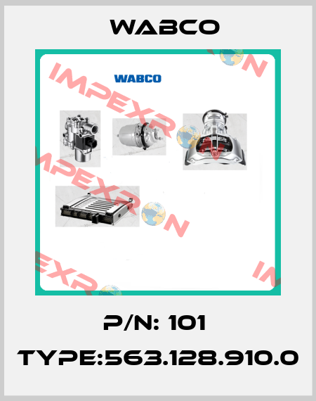 P/N: 101  Type:563.128.910.0 Wabco