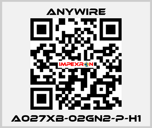 A027XB-02GN2-P-H1 Anywire