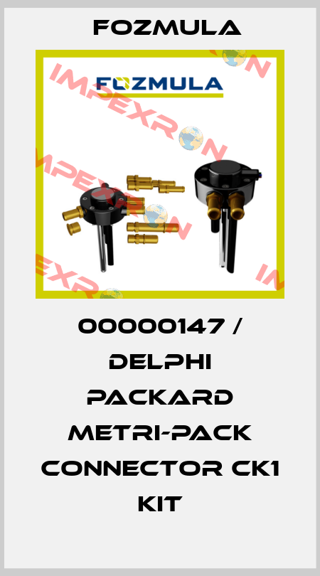 00000147 / Delphi Packard Metri-Pack connector CK1 kit Fozmula