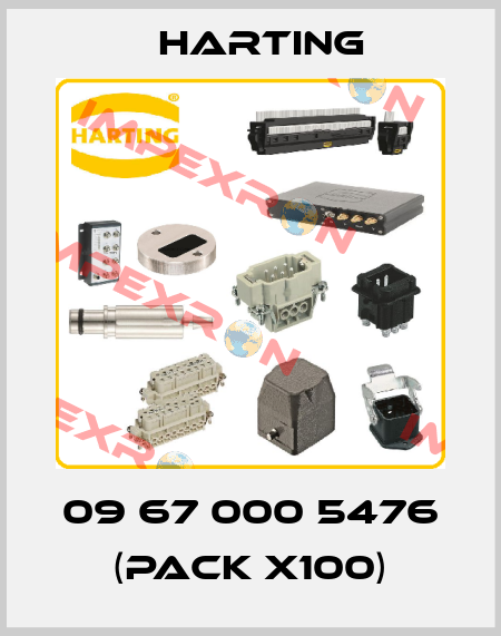 09 67 000 5476 (pack x100) Harting