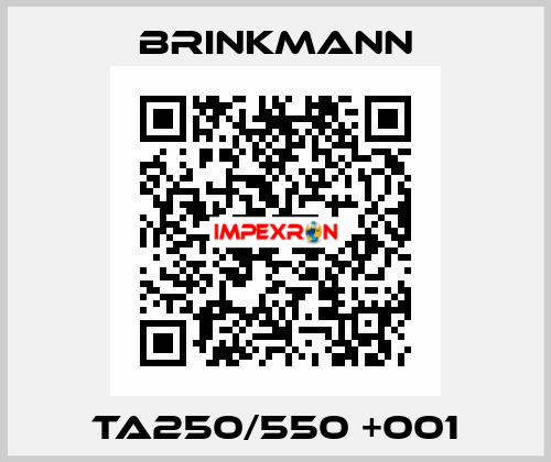 TA250/550 +001 Brinkmann