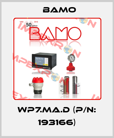 WP7.MA.D (P/N: 193166) Bamo