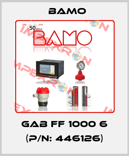 GAB FF 1000 6 (P/N: 446126) Bamo