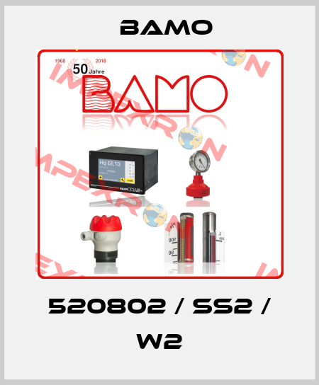 520802 / SS2 / W2 Bamo