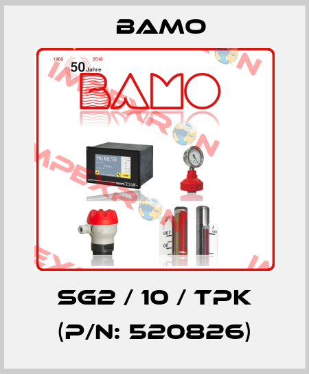 SG2 / 10 / TPK (P/N: 520826) Bamo