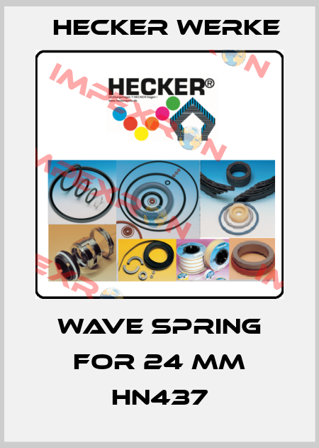 wave spring for 24 mm HN437 Hecker Werke