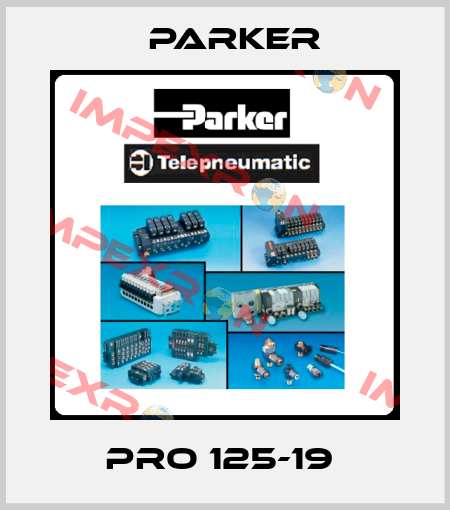 PRO 125-19  Parker