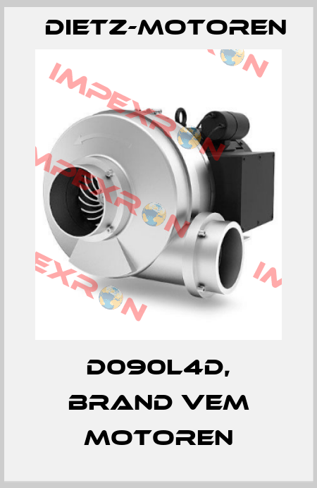 D090L4D, Brand VEM Motoren Dietz-Motoren