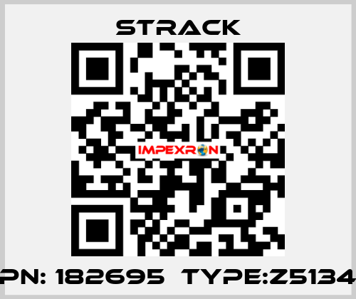 PN: 182695  Type:Z5134 Strack