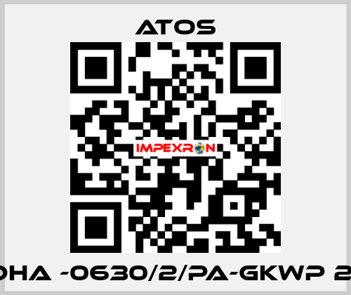 DHA -0630/2/PA-GKWP 21 Atos