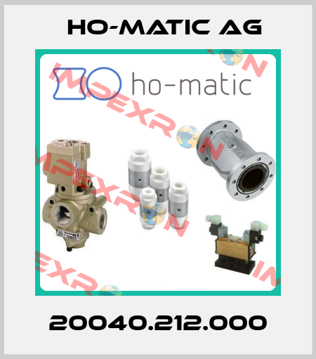 20040.212.000 Ho-Matic AG