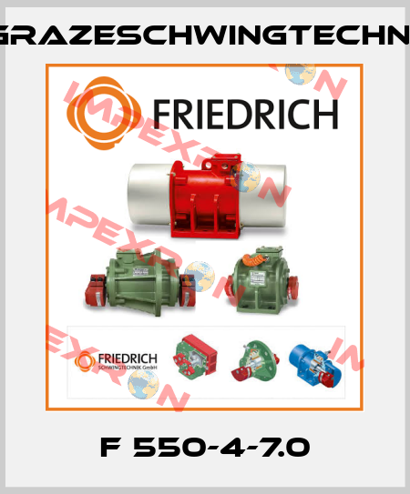 F 550-4-7.0 GrazeSchwingtechnik