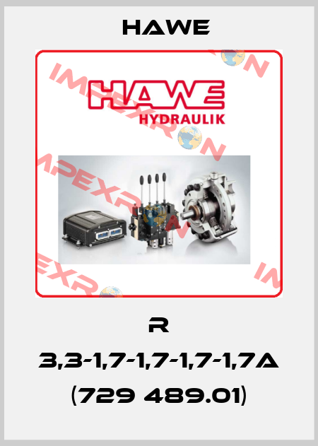 R 3,3-1,7-1,7-1,7-1,7A (729 489.01) Hawe