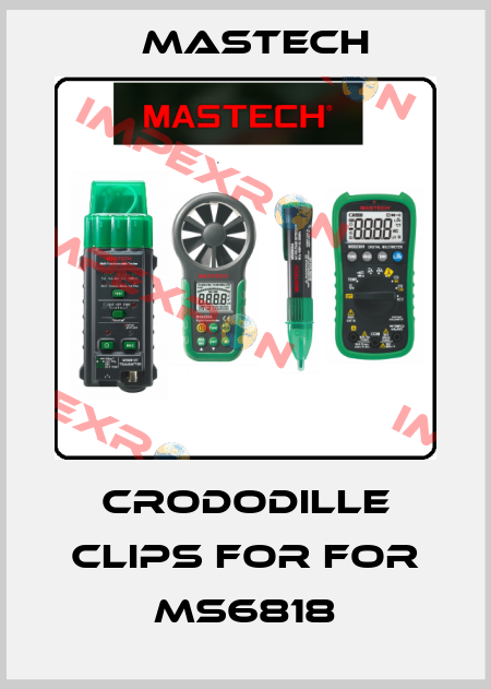 Crododille clips for for MS6818 Mastech