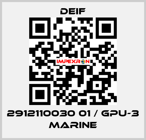 2912110030 01 / GPU-3 Marine Deif