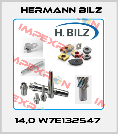 14,0 W7E132547  Hermann Bilz