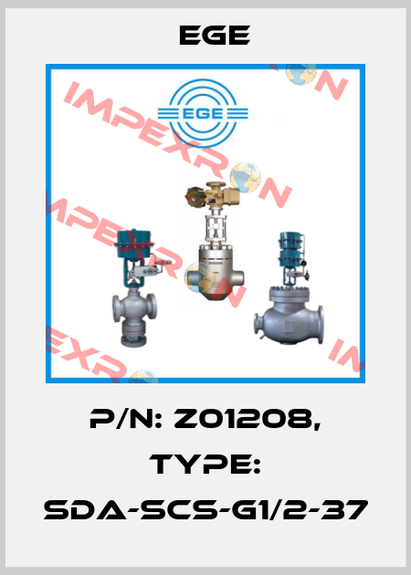 p/n: Z01208, Type: SDA-SCS-G1/2-37 Ege