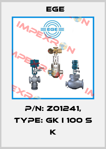 p/n: Z01241, Type: GK I 100 S K Ege