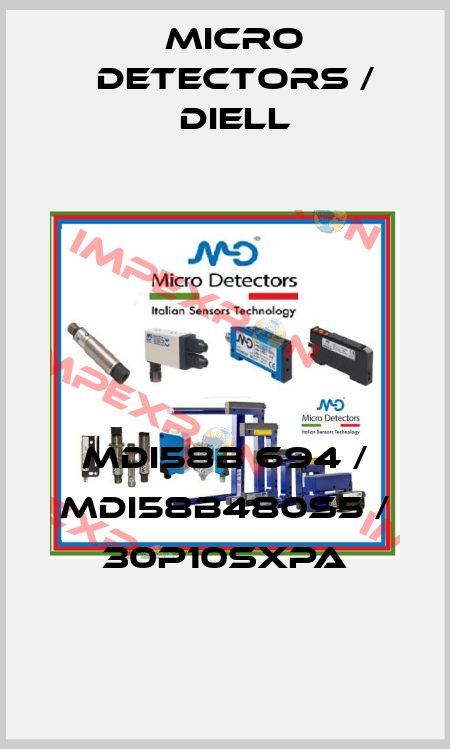 MDI58B 694 / MDI58B480S5 / 30P10SXPA
 Micro Detectors / Diell