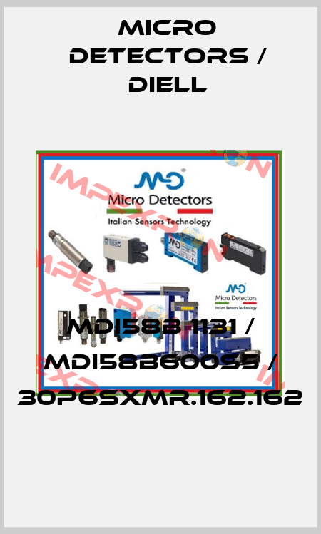 MDI58B 1131 / MDI58B600S5 / 30P6SXMR.162.162
 Micro Detectors / Diell