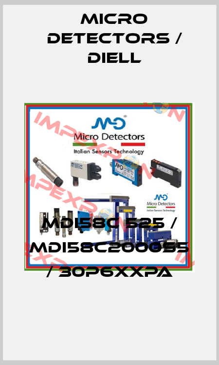 MDI58C 525 / MDI58C2000S5 / 30P6XXPA
 Micro Detectors / Diell