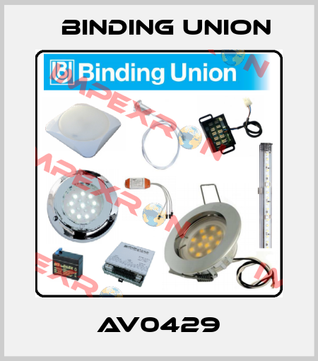 AV0429 Binding Union