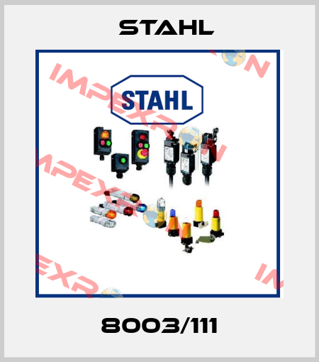 8003/111 Stahl
