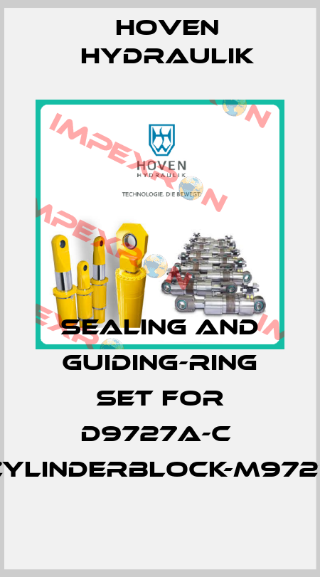 Sealing and guiding-ring set for D9727A-C  ZYLINDERBLOCK-M9727 Hoven Hydraulik