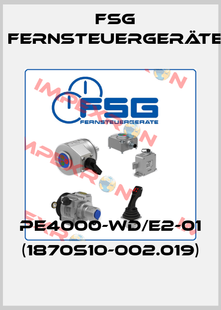PE4000-WD/E2-01 (1870S10-002.019) FSG Fernsteuergeräte