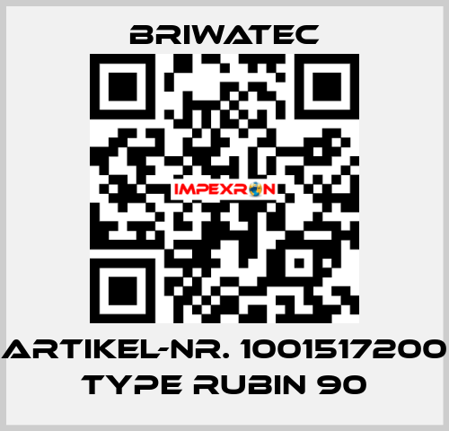 Artikel-Nr. 1001517200 Type RUBIN 90 Briwatec