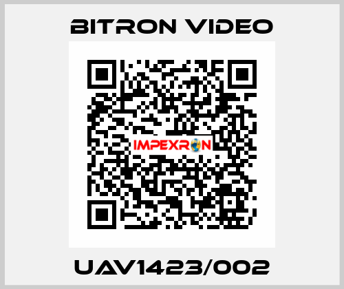 UAV1423/002 Bitron video