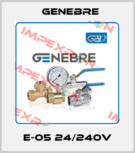E-05 24/240V Genebre