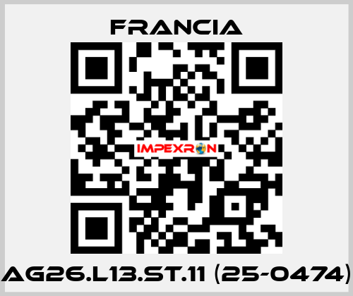 AG26.L13.ST.11 (25-0474) Francia