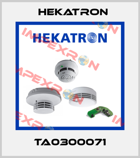 TA0300071 Hekatron