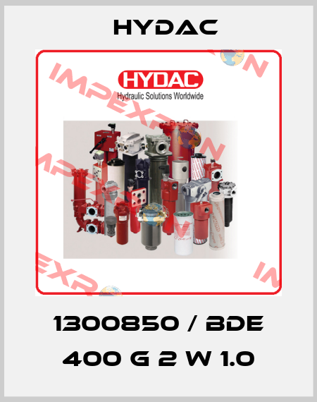 1300850 / BDE 400 G 2 W 1.0 Hydac