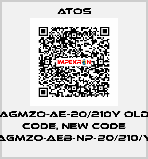 AGMZO-AE-20/210Y old code, new code AGMZO-AEB-NP-20/210/Y Atos