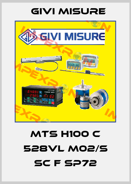 MTS H100 C 528VL M02/S SC F SP72 Givi Misure