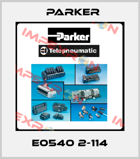 E0540 2-114 Parker