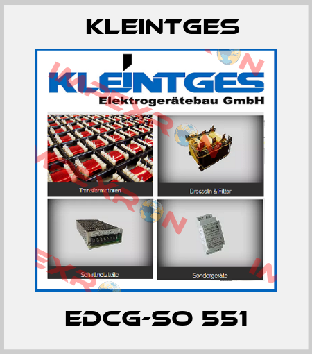 EDCG-SO 551 Kleintges