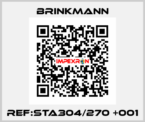REF:STA304/270 +001 Brinkmann
