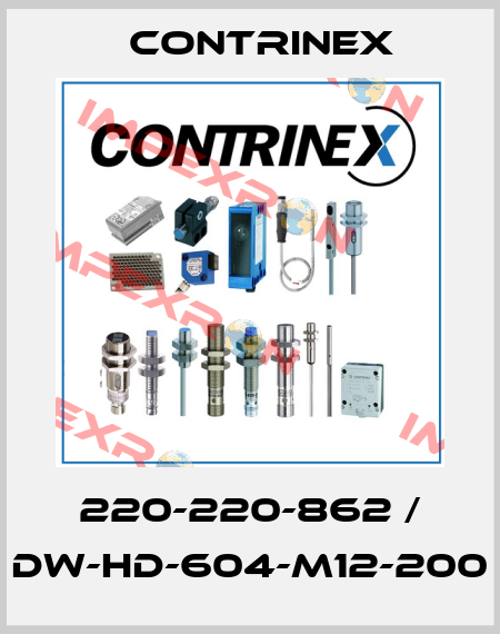 220-220-862 / DW-HD-604-M12-200 Contrinex
