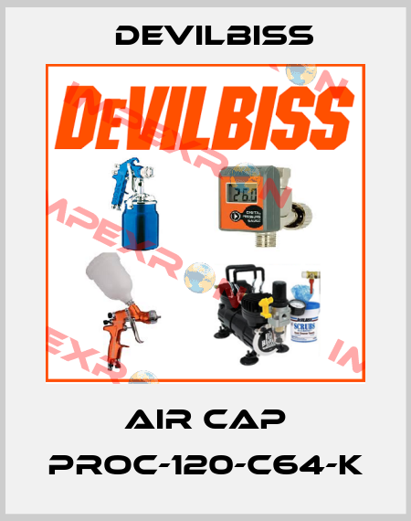 Air cap PROC-120-C64-K Devilbiss