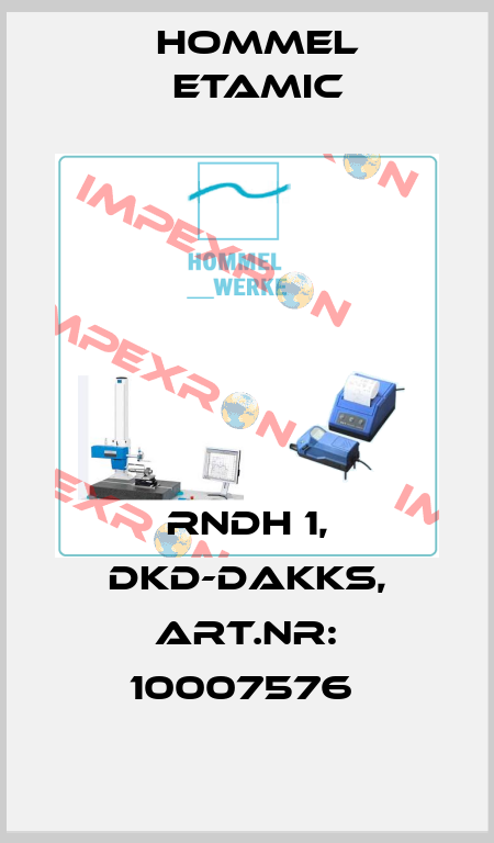 RNDH 1, DKD-DAKKS, ART.NR: 10007576  Hommel Etamic