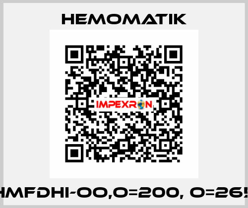 HMFDHI-OO,O=200, O=265 Hemomatik