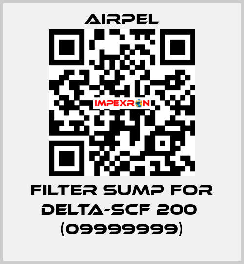 Filter sump for DELTA-SCF 200  (09999999) Airpel