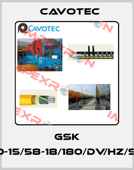GSK 50-15/58-18/180/DV/Hz/So Cavotec