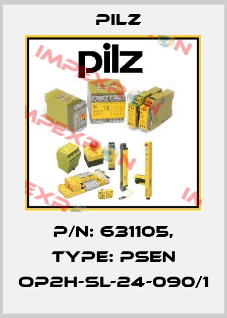 p/n: 631105, Type: PSEN op2H-SL-24-090/1 Pilz