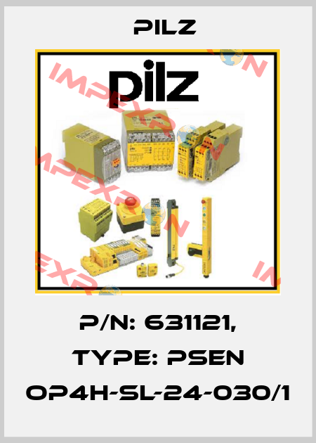 p/n: 631121, Type: PSEN op4H-SL-24-030/1 Pilz