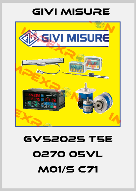 GVS202S T5E 0270 05VL M01/S C71 Givi Misure
